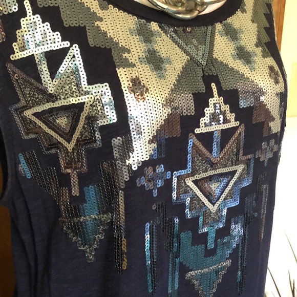Decadent Sequined Maxi by Express - Picture 5 of 16